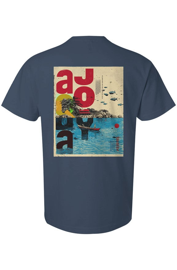 Aquajoy - Men's Premium 6.5oz T-Shirt - Front and Back Design - House