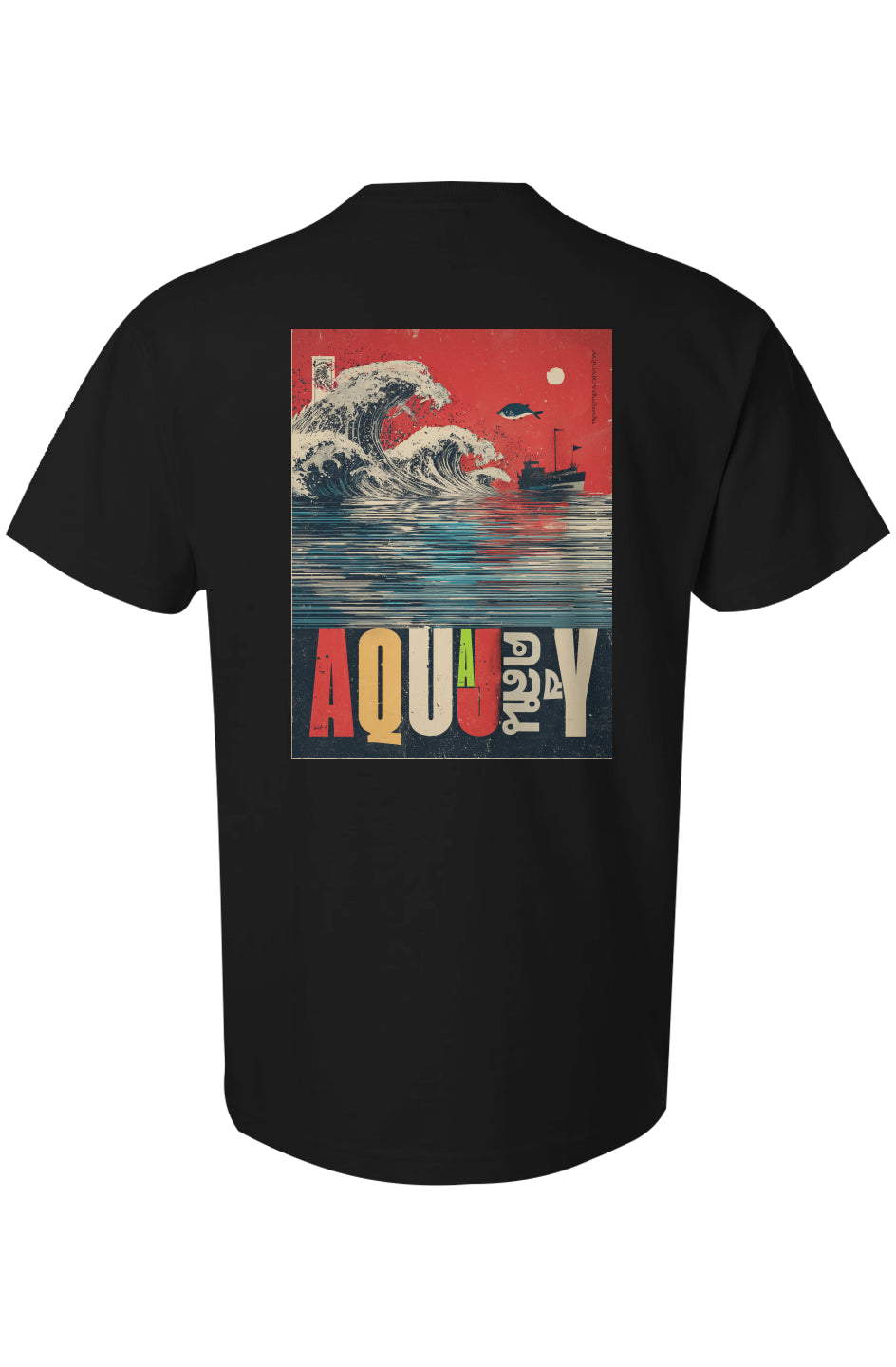 Aquajoy - Premium 6.5oz T-Shirt - Front and Back Design