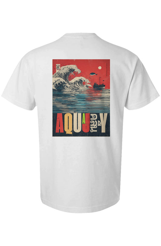 Aquajoy - Premium 6.5oz T-Shirt - Front and Back Design