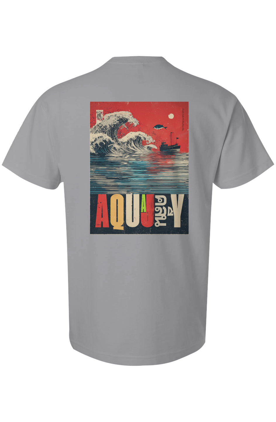 Aquajoy - Premium 6.5oz T-Shirt - Front and Back Design