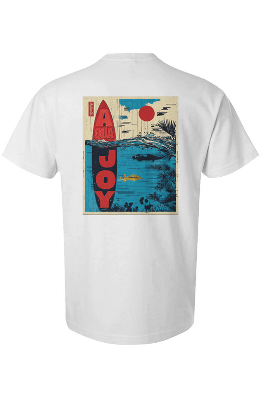 Aquajoy - Premium 6.5oz T-Shirt - Front and Back Design