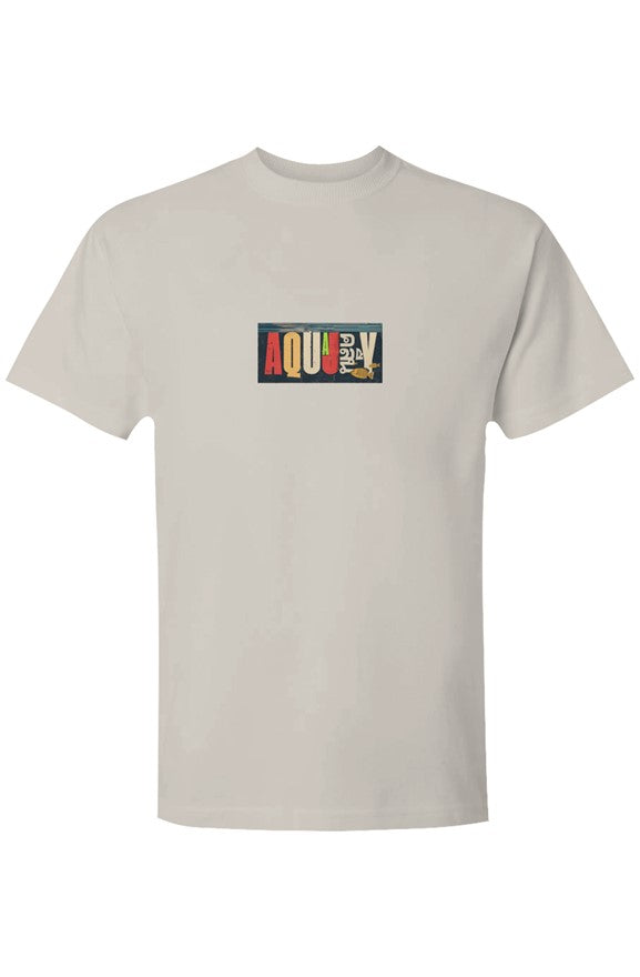 Aquajoy - Men's Premium 6.5oz T-Shirt - Front and Back Design - Surf
