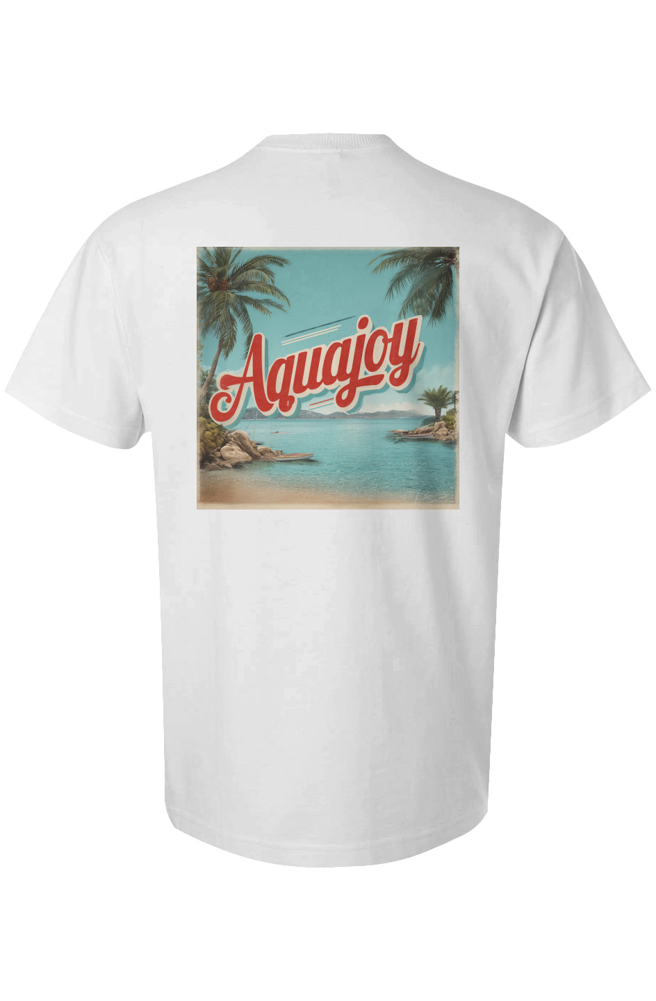 Aquajoy - Premium 6.5oz T-Shirt - Front and Back Design