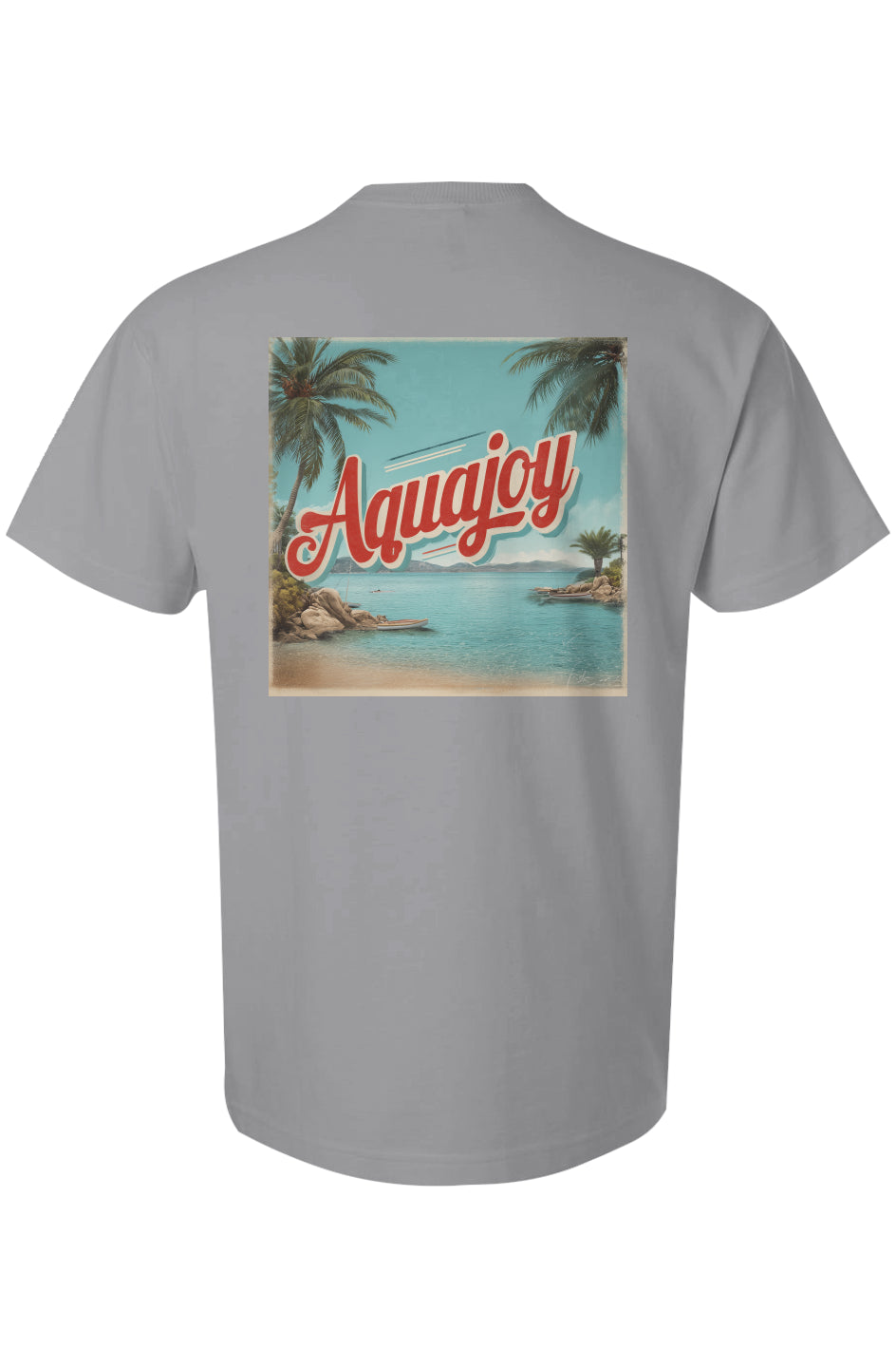 Aquajoy - Premium 6.5oz T-Shirt - Front and Back Design
