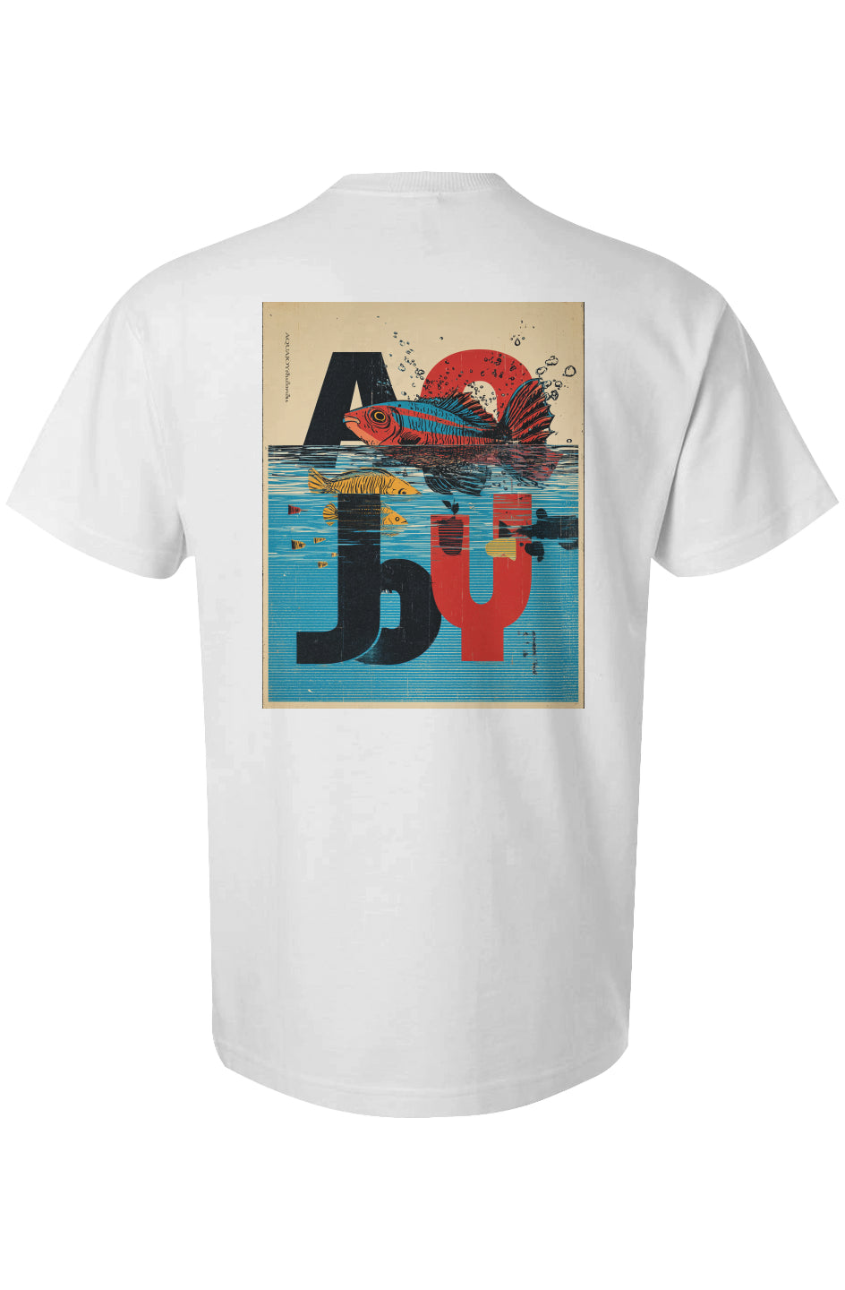 Aquajoy - Premium 6.5oz T-Shirt - Front and Back Design