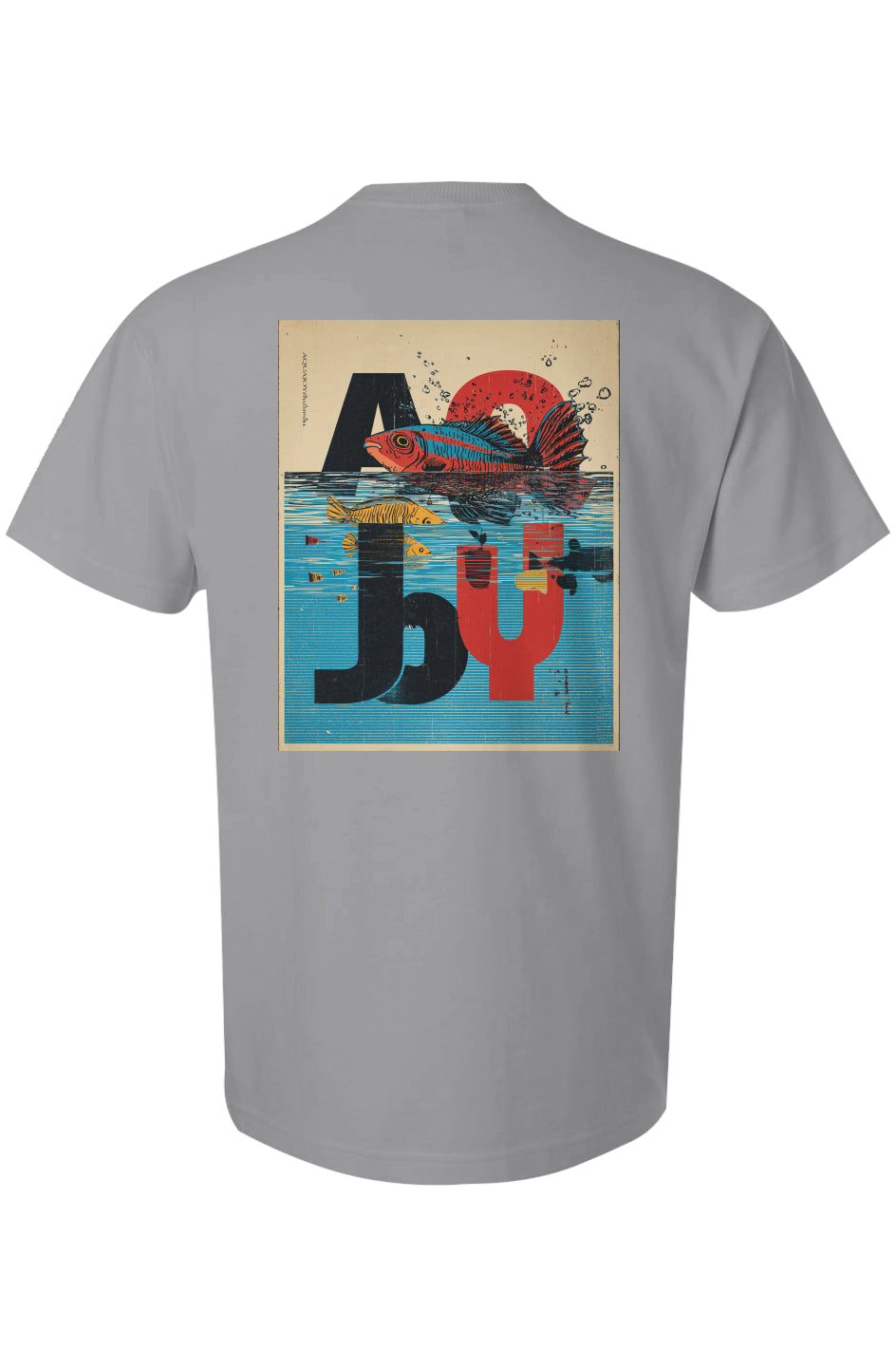 Aquajoy - Premium 6.5oz T-Shirt - Front and Back Design