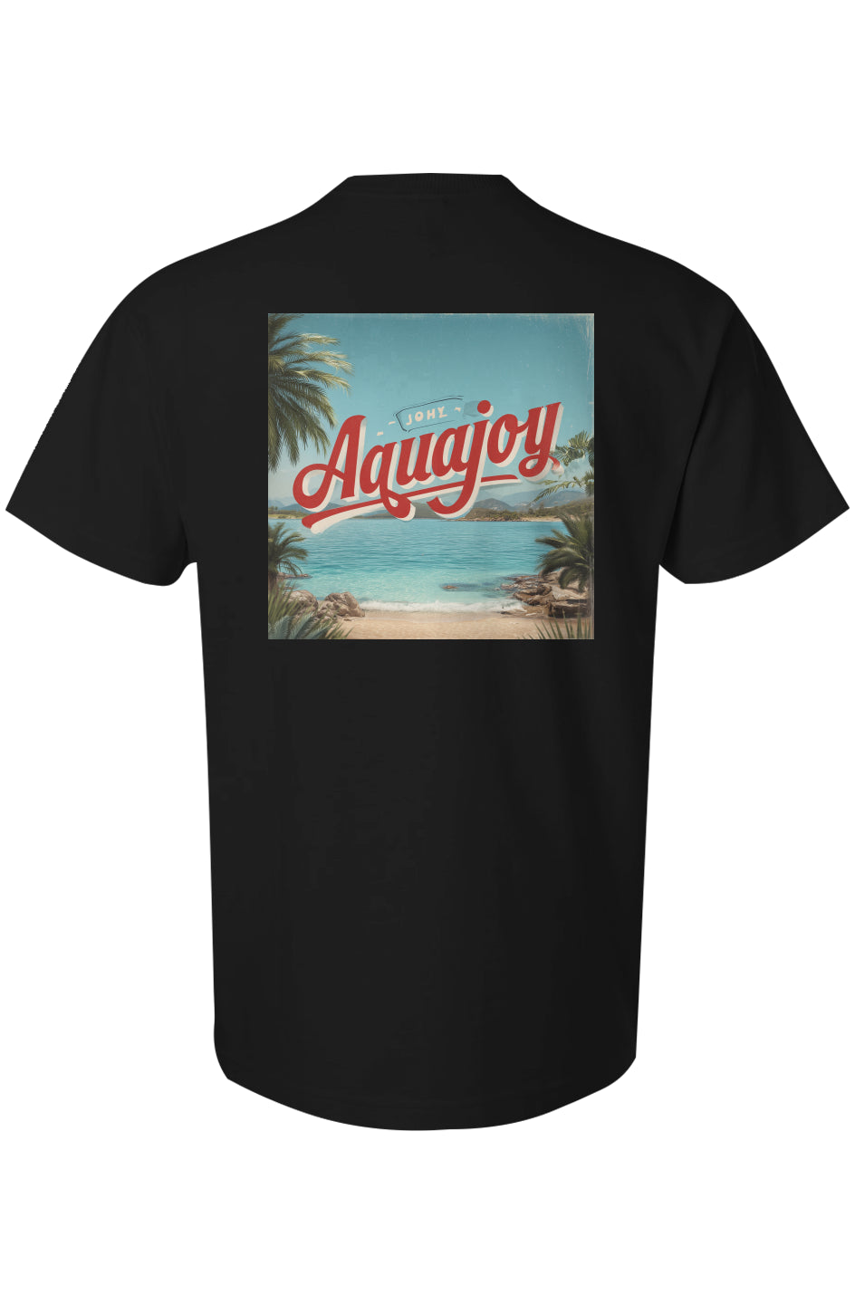 Aquajoy - Premium 6.5oz T-Shirt - Front and Back Design