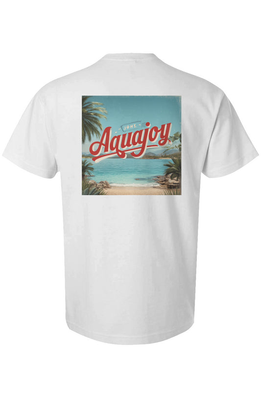 Aquajoy - Premium 6.5oz T-Shirt - Front and Back Design