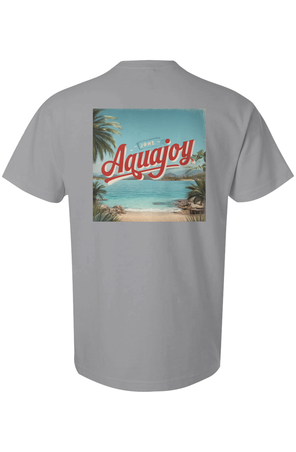 Aquajoy - Premium 6.5oz T-Shirt - Front and Back Design
