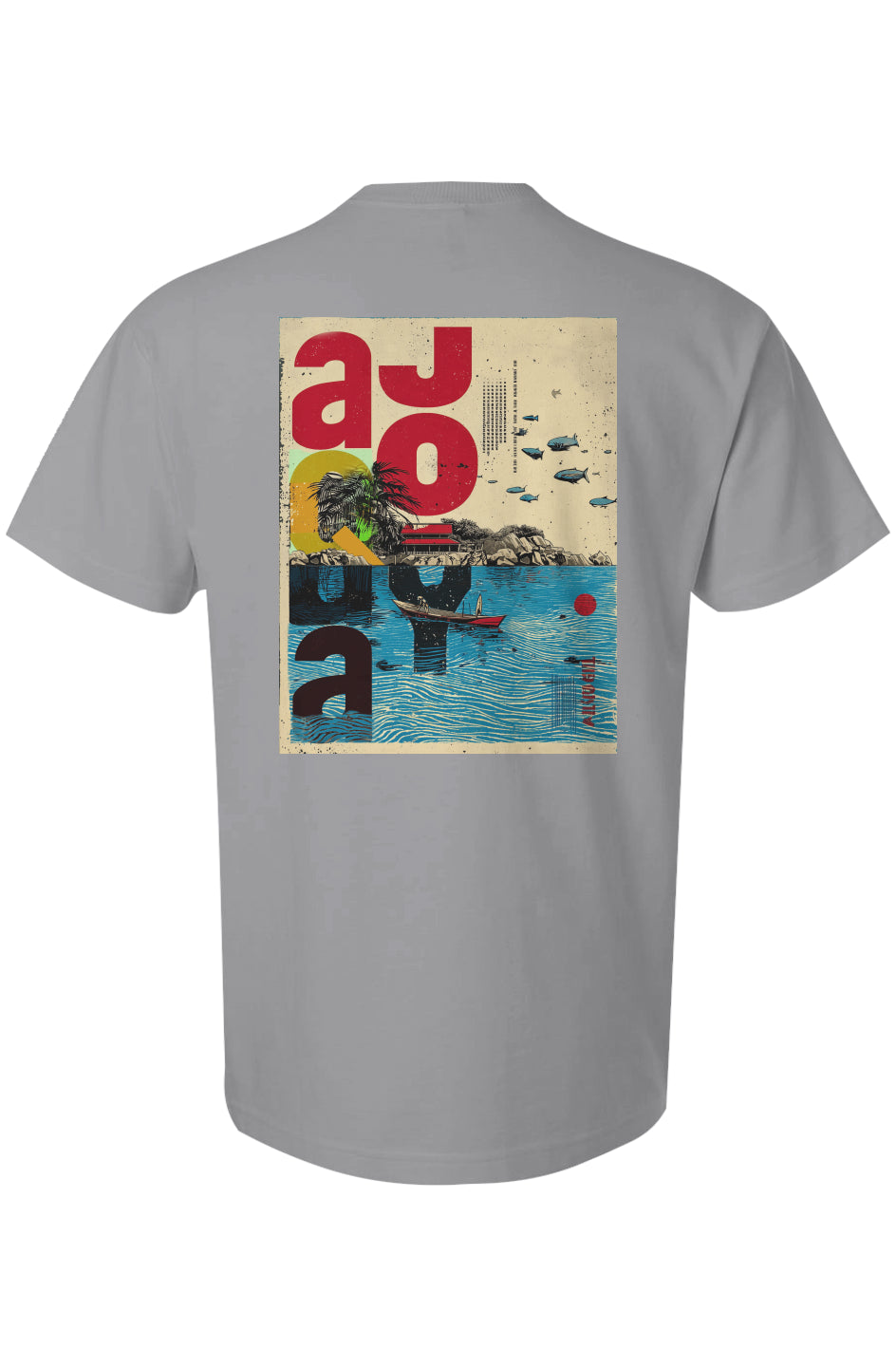 Aquajoy - Premium 6.5oz T-Shirt - Front and Back Design