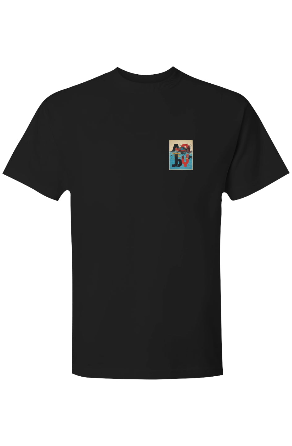 Aquajoy - Premium 6.5oz T-Shirt - Front and Back Design