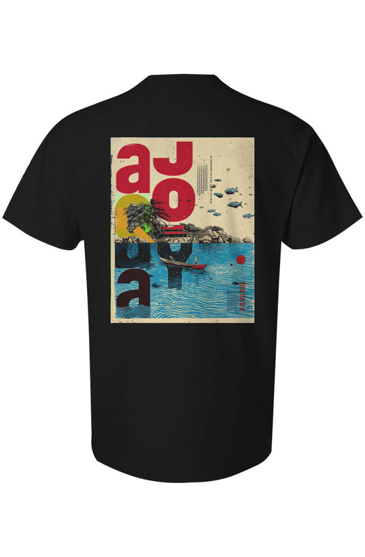 Aquajoy - Premium 6.5oz T-Shirt - Front and Back Design