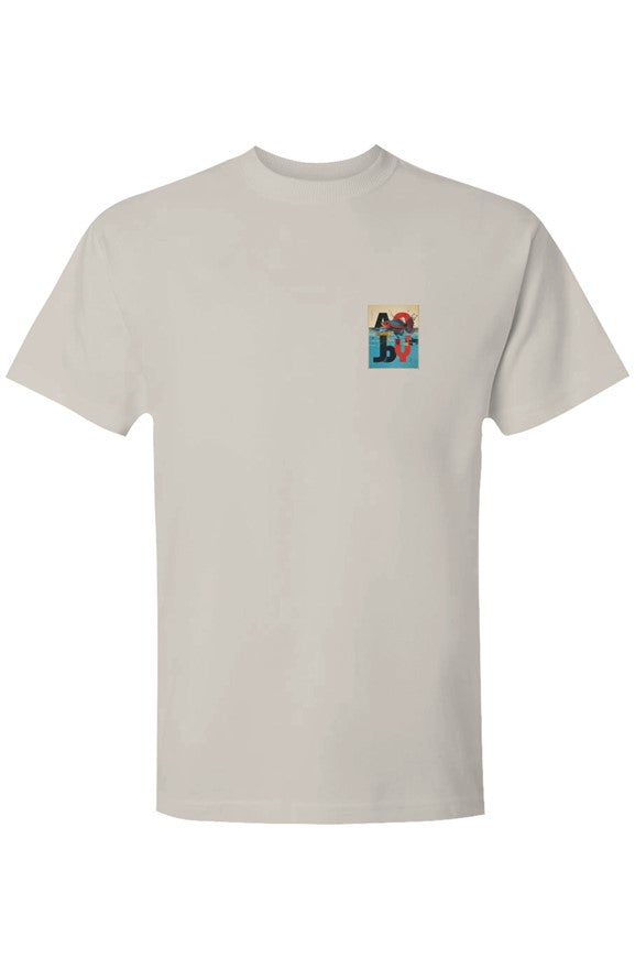 Aquajoy - Men's Premium 6.5oz T-Shirt - Front and Back Design - House