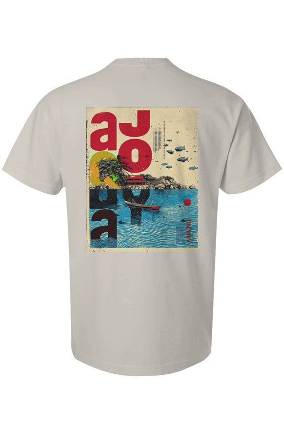 Aquajoy - Men's Premium 6.5oz T-Shirt - Front and Back Design - House