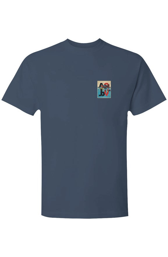 Aquajoy - Men's Premium 6.5oz T-Shirt - Front and Back Design - House