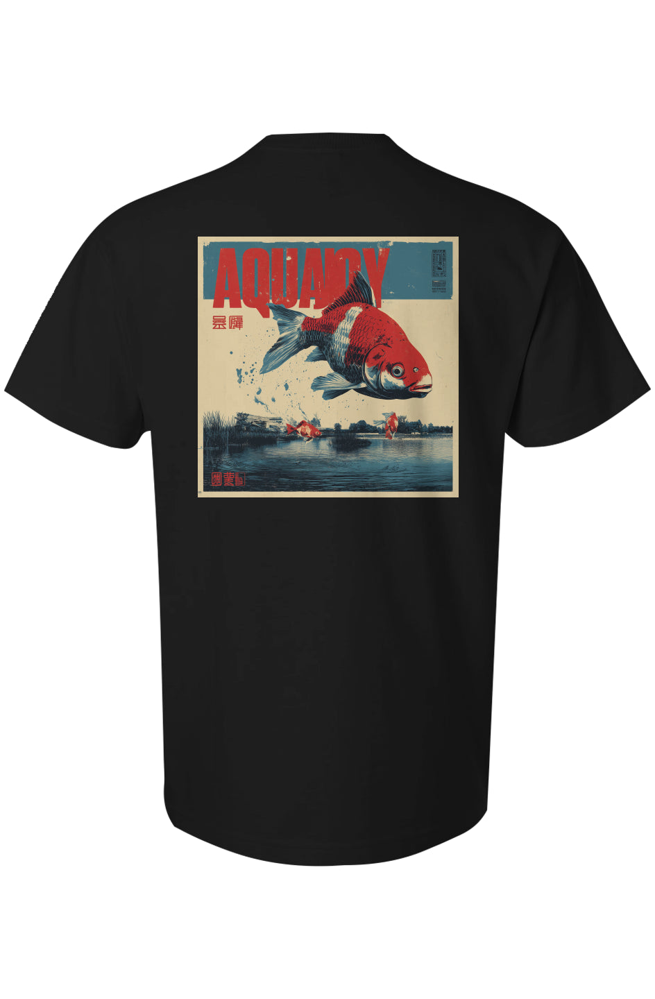 Aquajoy - Premium 6.5oz T-Shirt - Front and Back Design