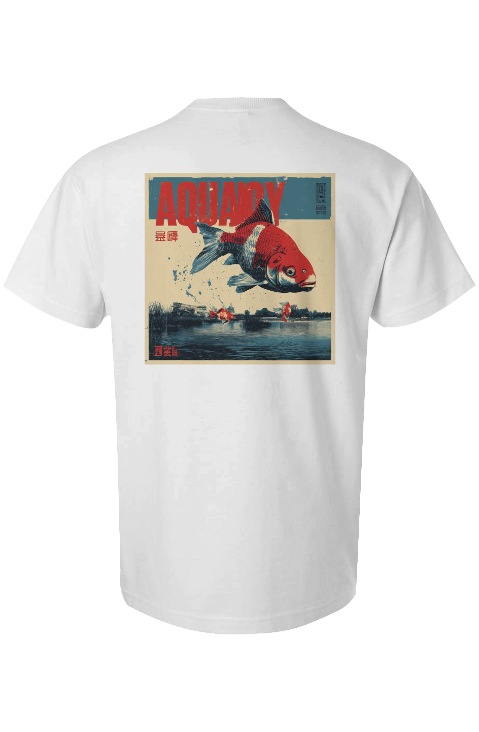 Aquajoy - Premium 6.5oz T-Shirt - Front and Back Design