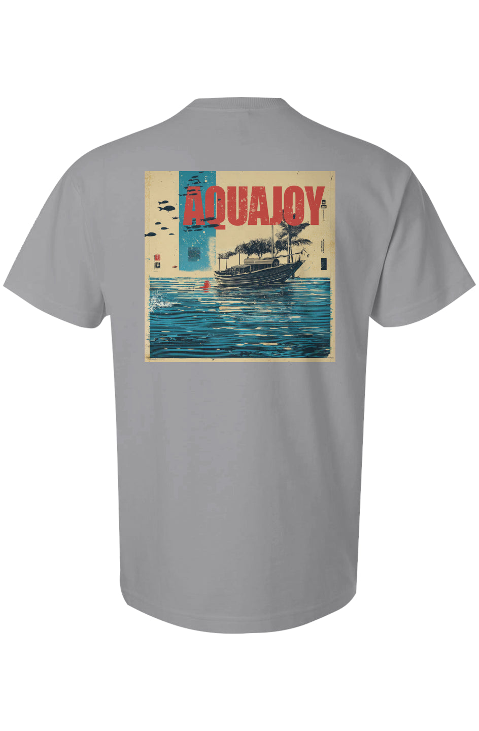 Aquajoy - Premium 6.5oz T-Shirt - Front and Back Design