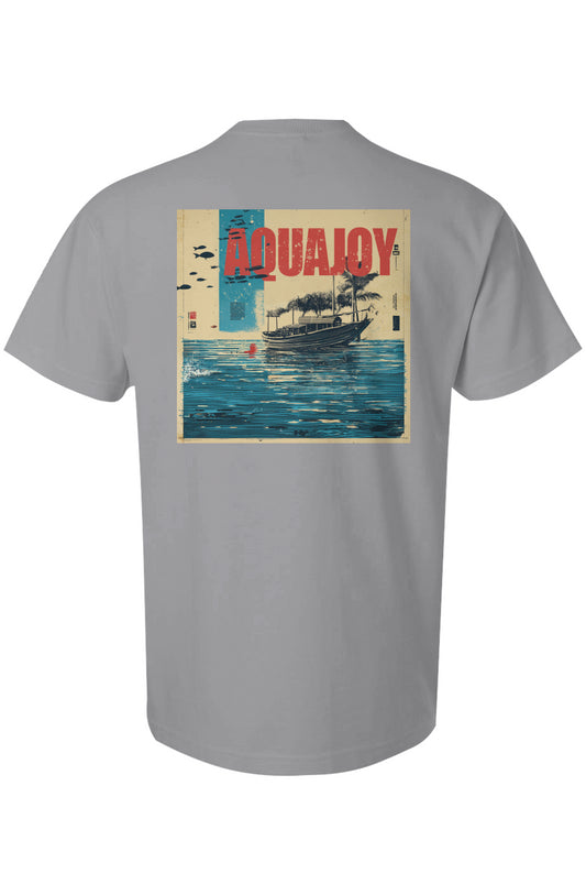Aquajoy - Premium 6.5oz T-Shirt - Front and Back Design