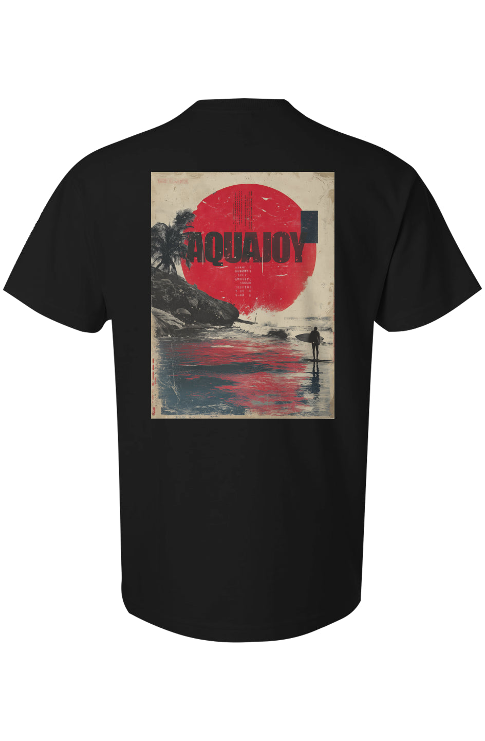 Aquajoy - Premium 6.5oz T-Shirt - Front and Back Design