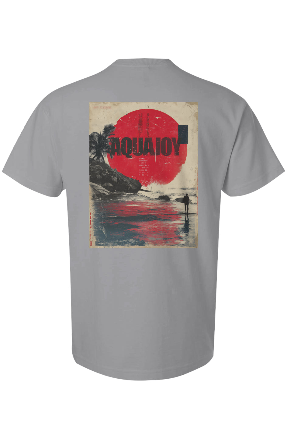 Aquajoy - Premium 6.5oz T-Shirt - Front and Back Design