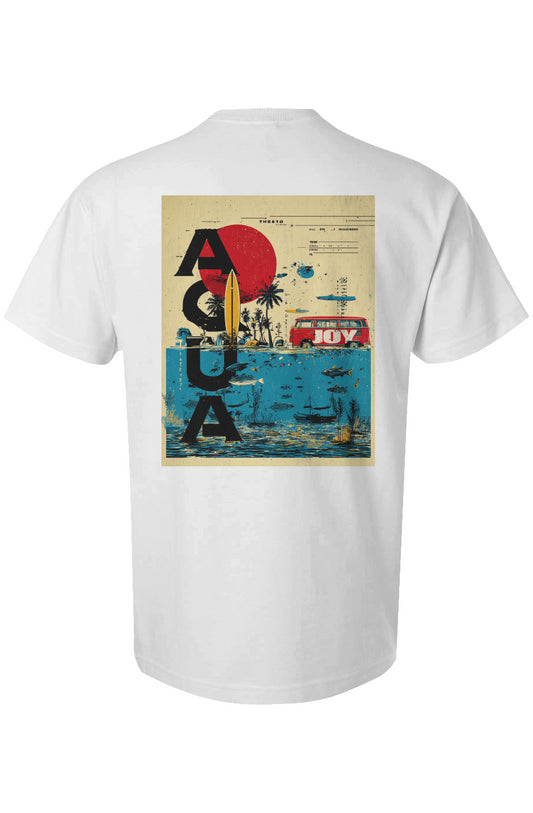 Aquajoy - Premium 6.5oz T-Shirt - Front and Back Design