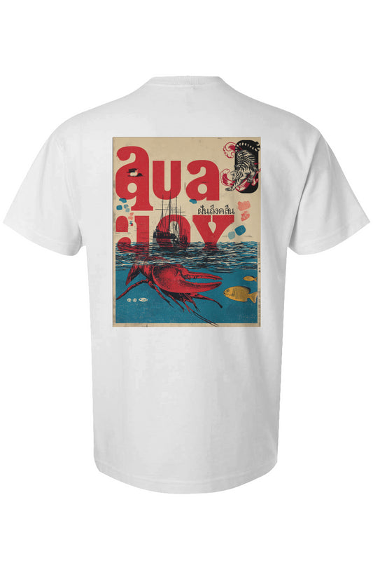 Aquajoy - Premium 6.5oz T-Shirt - Front and Back Design