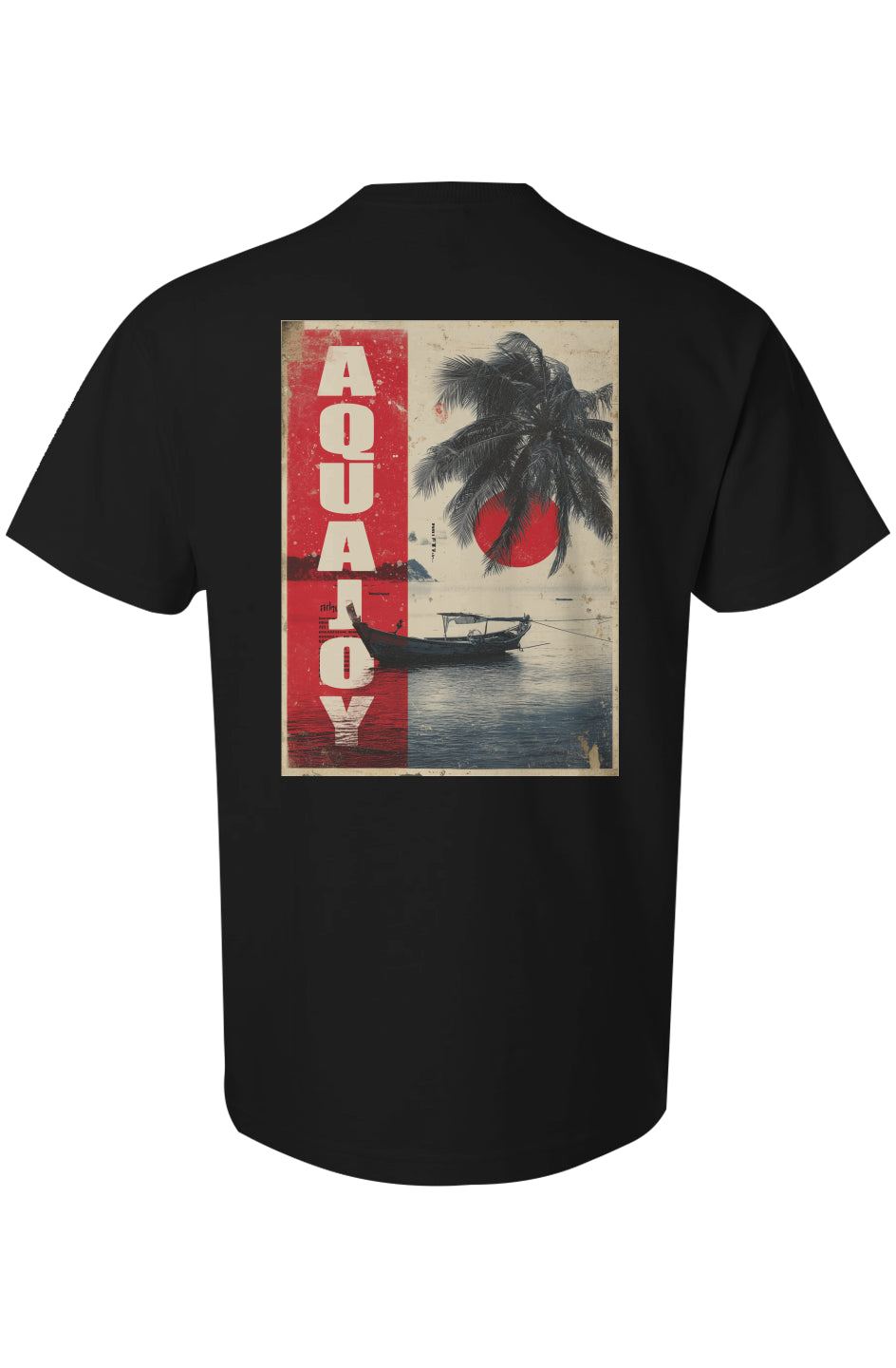 Aquajoy - Premium 6.5oz T-Shirt - Front and Back Design