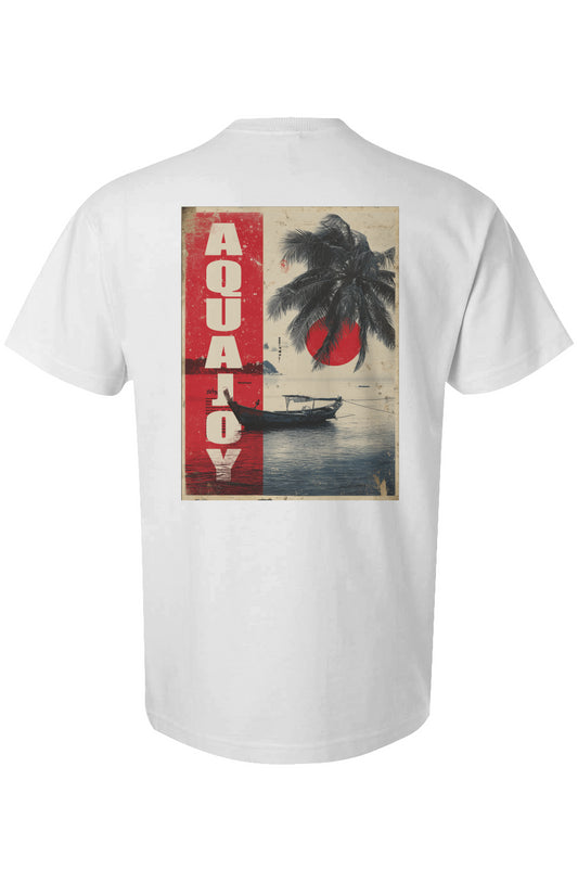 Aquajoy - Premium 6.5oz T-Shirt - Front and Back Design